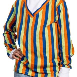 Sesame Street Bert striped long sleeve turtleneck 6/7